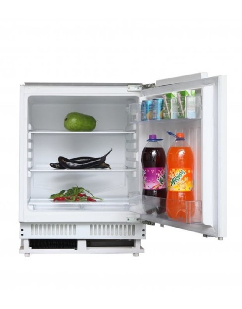 100cm Padua Houtnerf incl mini inbouw koelkast KIT2253