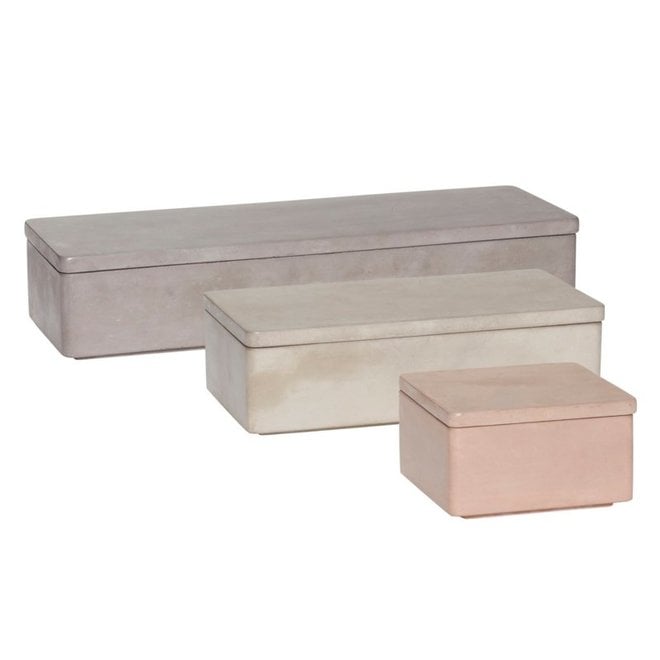 Hubsch opbergbox Concrete