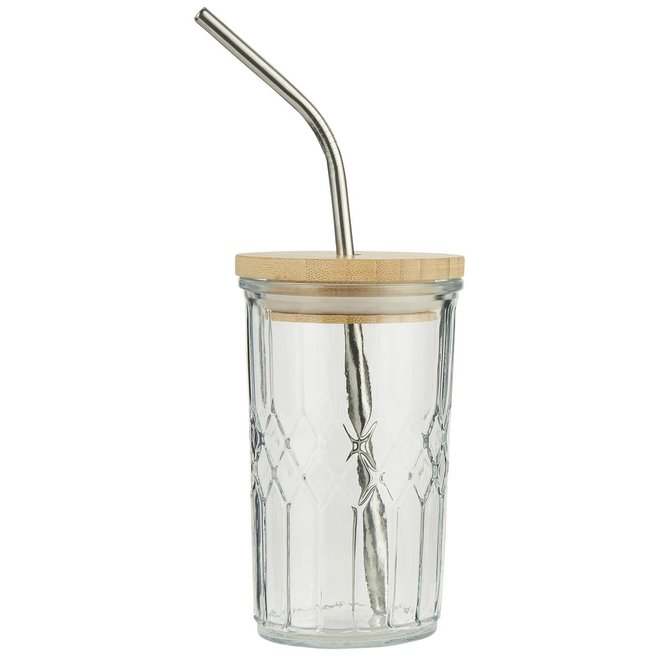 Drinkglas Straw