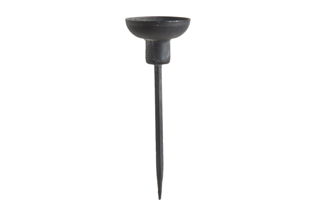 Kandelaar Metal zwart S