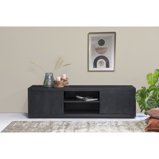 Tv-meubel Jaxx zwart 180cm