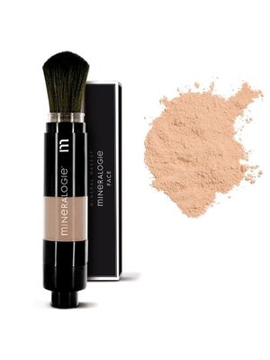 Mineralogie Dispensing Brush Foundation - Deep Mineralogie Dispensing Brush Foundation - Deep