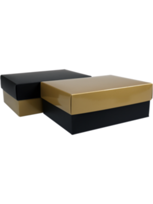 Inpakservice Cadeaubox - Zwart & Goud