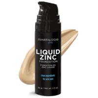 CLEAR Acne Liquid Zinc Foundation - Light