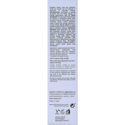 Naobay Detox Renewal Argan Oil Naobay Detox Renewal Argan Oil