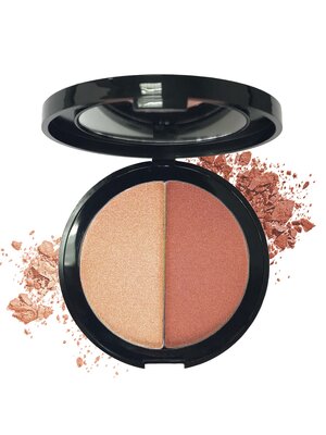 Mineralogie Pressed Blush Duo - Queen of Hearts Mineralogie Pressed Blush Duo - Queen of Hearts