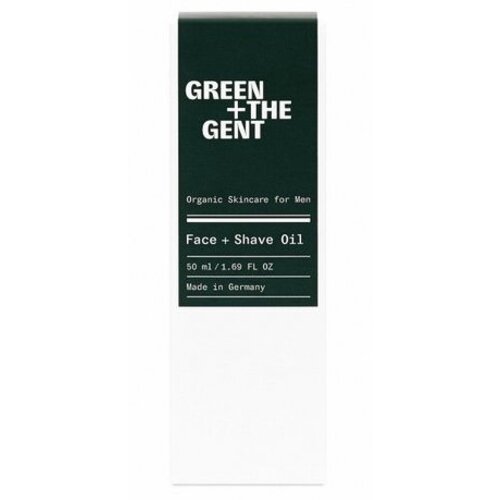 Green + The Gent Face + Shave Oil Green + The Gent Face + Shave Oil