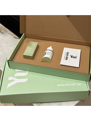 Yui Yui - Coffret cadeau 2 Nettoyant, Gua Sha et Huile Yui Yui - Coffret cadeau 2 Nettoyant, Gua Sha et Huile