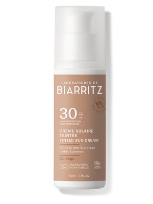 Laboratoires de Biarritz Beige getönter Gesichtssonnenschutz LSF30