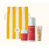 Trio Sunshine - Sonnenmilch, Sonnenstift, Schimmernde Körpercreme