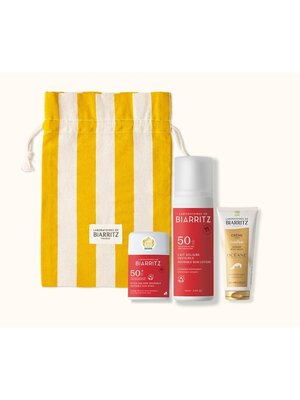 Laboratoires de Biarritz Trio Sunshine - Sun Milk, Sun Stick, Shimmer Body Cream Laboratoires de Biarritz Trio Sunshine - Sun Milk, Sun Stick, Shimmer Body Cream