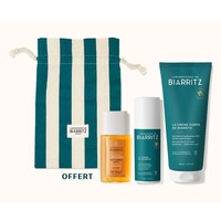 Healthy Glow Gesicht & Körper Trio - Bräunungstropfen, Crème & Corps de Biarritz