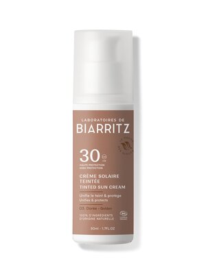 Laboratoires de Biarritz Golden Tinted Face sunscreen SPF30