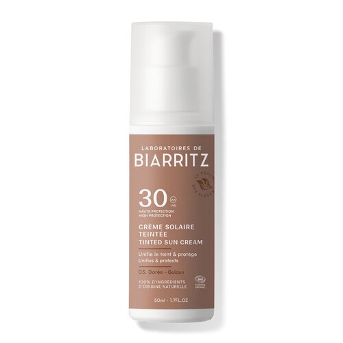 Laboratoires de Biarritz Golden Tinted Face sunscreen SPF30