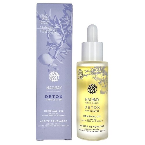 Naobay Huile d'argan régénératrice détox