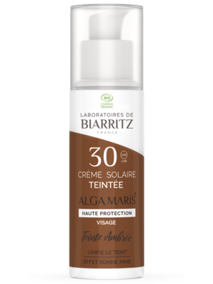 Laboratoires de Biarritz Amber Tinted Face sunscreen SPF30 Laboratoires de Biarritz Amber Tinted Face sunscreen SPF30