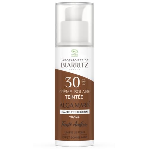 Laboratoires de Biarritz Amber Tinted Face sunscreen SPF30 Laboratoires de Biarritz Amber Tinted Face sunscreen SPF30