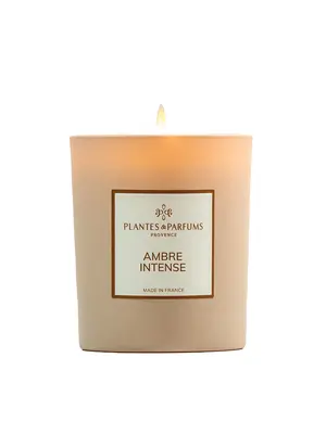 Plantes & Parfums Bougie parfumée – Intense Amber Plantes & Parfums Bougie parfumée – Intense Amber