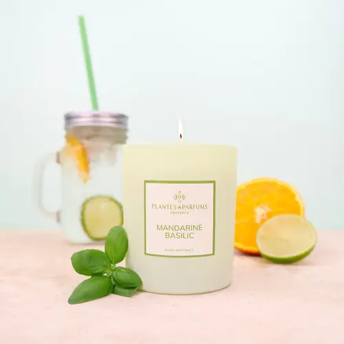 Plantes & Parfums Perfumed Candle - Mandarin Basil Plantes & Parfums Perfumed Candle - Mandarin Basil