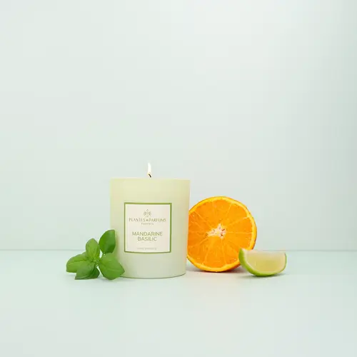 Plantes & Parfums Perfumed Candle - Mandarin Basil Plantes & Parfums Perfumed Candle - Mandarin Basil