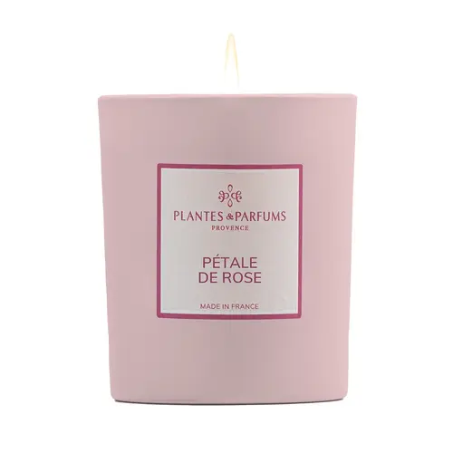 Plantes & Parfums Perfumed Candle - Rose Petal Plantes & Parfums Perfumed Candle - Rose Petal