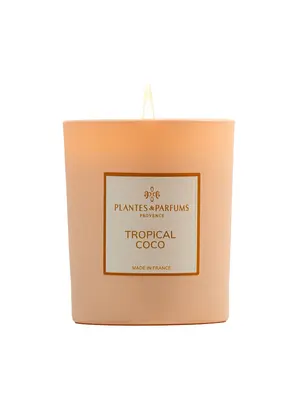 Plantes & Parfums Bougie parfumée - Coco tropicale Plantes & Parfums Bougie parfumée - Coco tropicale