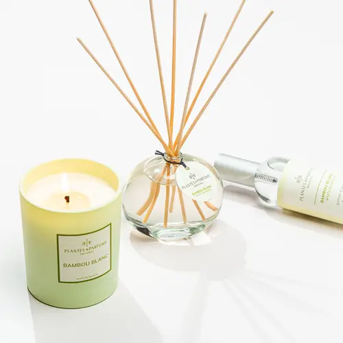 Plantes & Parfums Fragrance Diffuser - White Bamboo Plantes & Parfums Fragrance Diffuser - White Bamboo