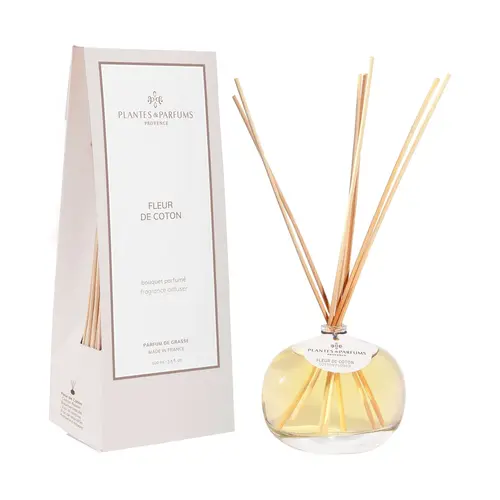 Plantes & Parfums Fragrance Diffuser - Cotton Flower Plantes & Parfums Fragrance Diffuser - Cotton Flower