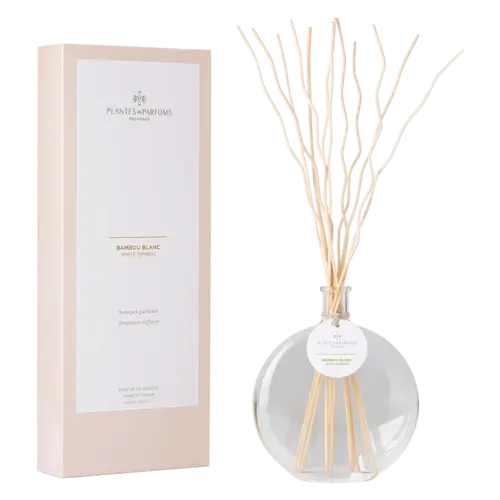 Plantes & Parfums Prestige Scented Bouquets - White Bamboo Plantes & Parfums Prestige Scented Bouquets - White Bamboo