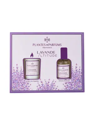 Plantes & Parfums Coffret cadeau à la lavande Plantes & Parfums Coffret cadeau à la lavande