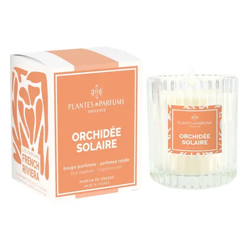 Plantes & Parfums Perfumed Candle - Orchidée Solaire Plantes & Parfums Perfumed Candle - Orchidée Solaire