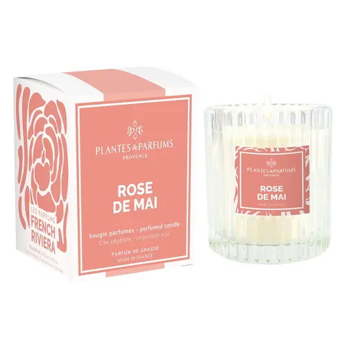 Plantes & Parfums Perfumed Candle - Rose de Mai Plantes & Parfums Perfumed Candle - Rose de Mai