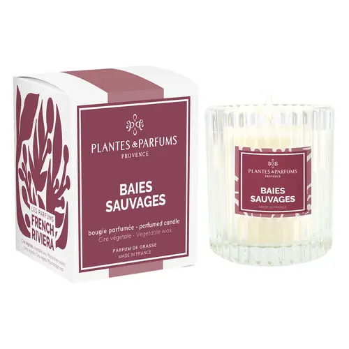 Plantes & Parfums Perfumed Candle - Wild Berries Plantes & Parfums Perfumed Candle - Wild Berries