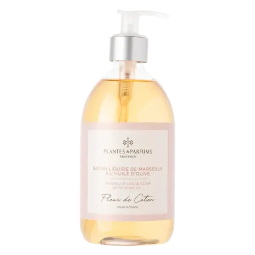 Plantes & Parfums Marseille Liquid Soap - Cotton Flower