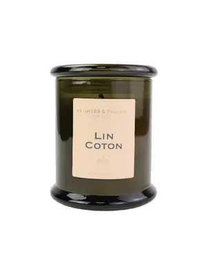 Plantes & Parfums Bougie parfumée - Lin Coton Plantes & Parfums Bougie parfumée - Lin Coton