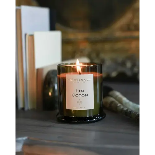 Plantes & Parfums Perfumed Candle - Lin Coton Plantes & Parfums Perfumed Candle - Lin Coton
