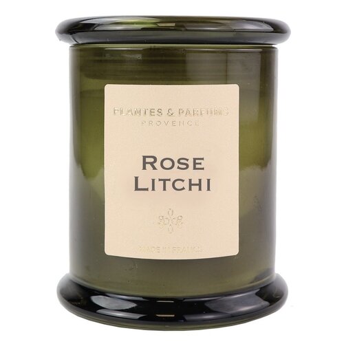 Plantes & Parfums Perfumed Candle - Rose Litchi