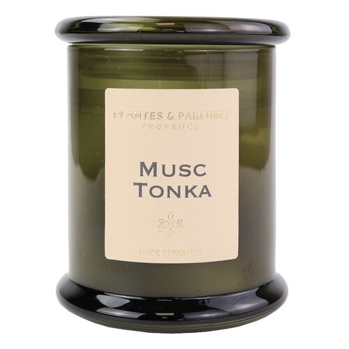 Plantes & Parfums Perfumed Candle - Musc Tonka