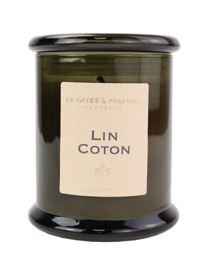 Plantes & Parfums Bougie parfumée - Lin Coton Plantes & Parfums Bougie parfumée - Lin Coton