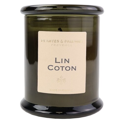 Plantes & Parfums Perfumed Candle - Lin Coton