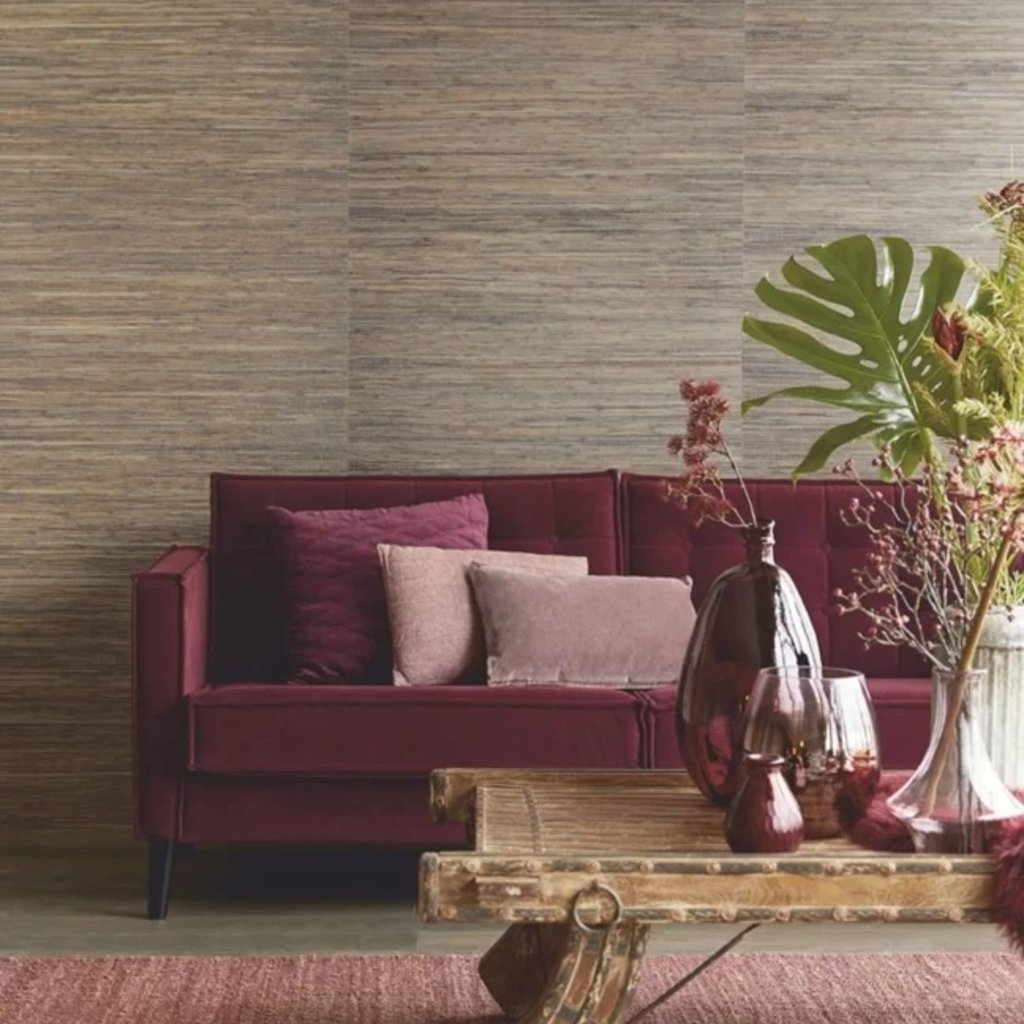 Eijffinger Eijffinger Natural Wallcoverings II Grasweefsel behang 389508