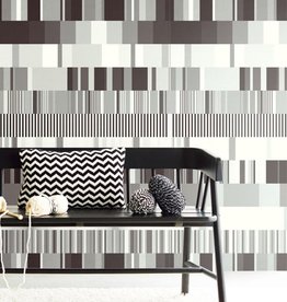 Eijffinger Eijffinger Stripes+ Wallpower 377201 Ulti Multi B&W