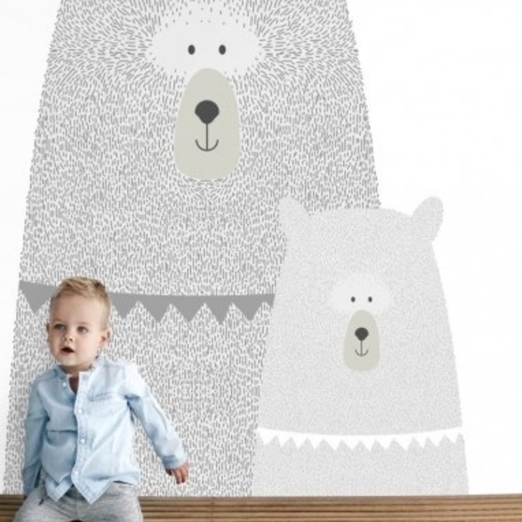 Esta for kids Esta Home Little Bandits PhotowallXL Beren Moeder en Kind 158837