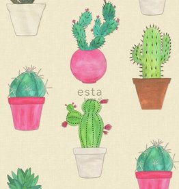 Esta Home Esta Home Cabana Wallpaper XXL Cactus fiesta 158604