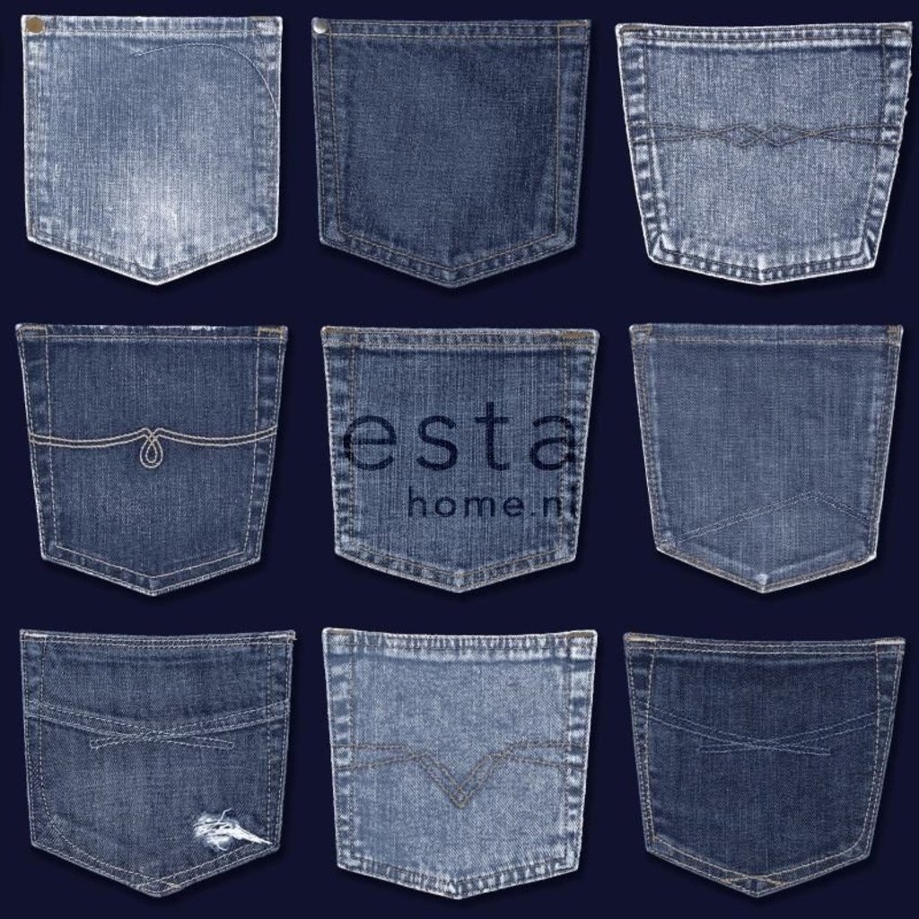Esta Home Esta Home Denim & Co. jeans pocket blue 137741