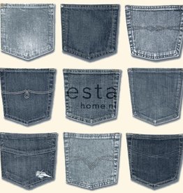 Esta Home Esta Home Denim & Co. jeans pocket light blue 137739