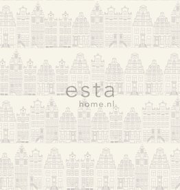 Esta Home Esta Home Denim & Co. Amsterdam houses silver 137716