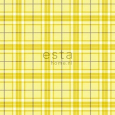 Esta Home  Denim & Co. checks yellow 137729