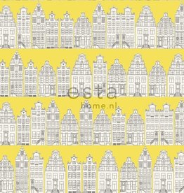 Esta Home Denim & Co. Amsterdam houses yellow 137712