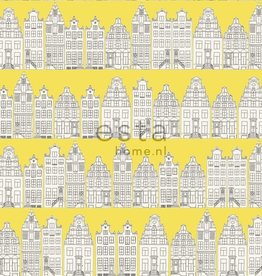 Esta Home Denim & Co. Amsterdam houses yellow 137712